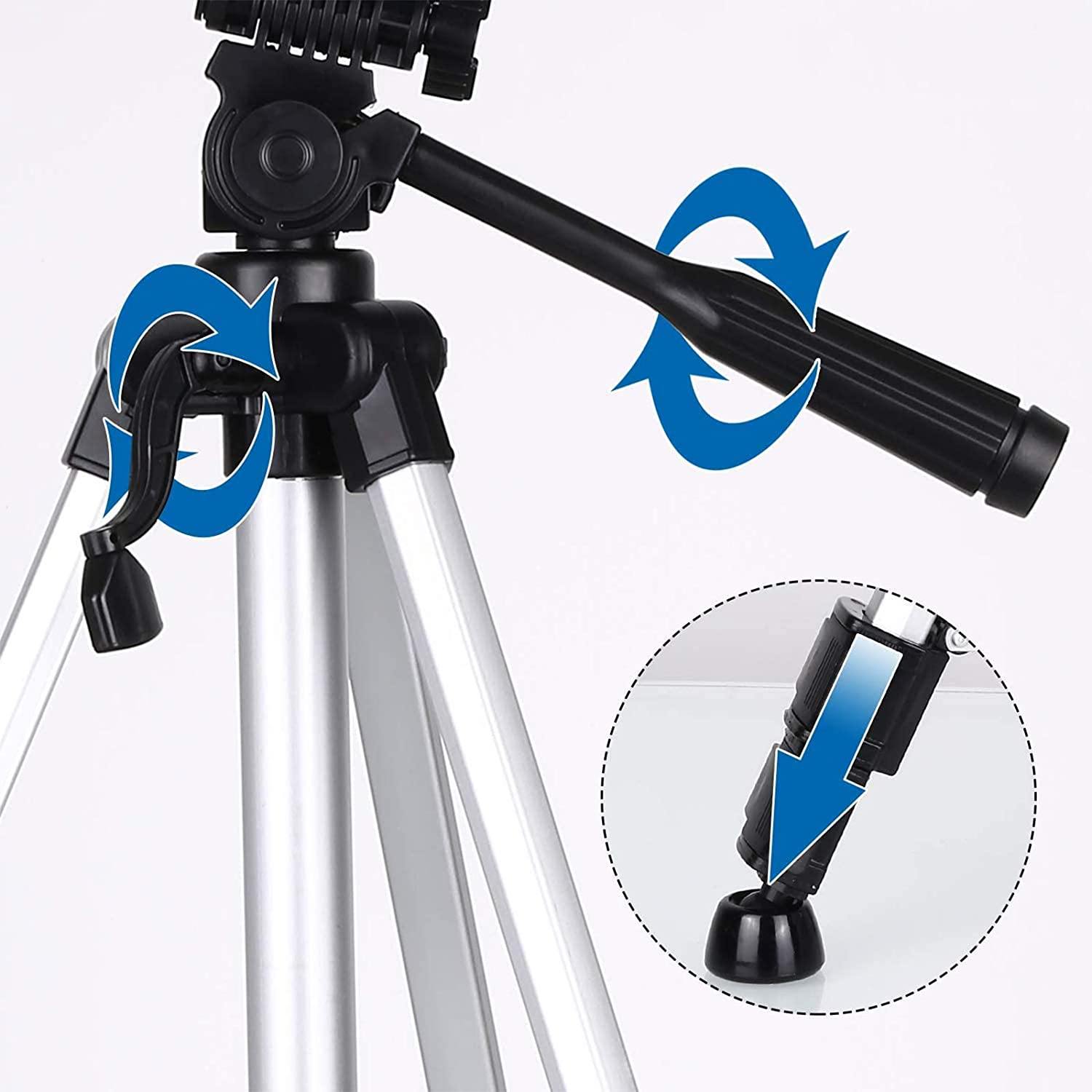 Adjustable Tripod Telescope 70mm with 67x Magnification 5