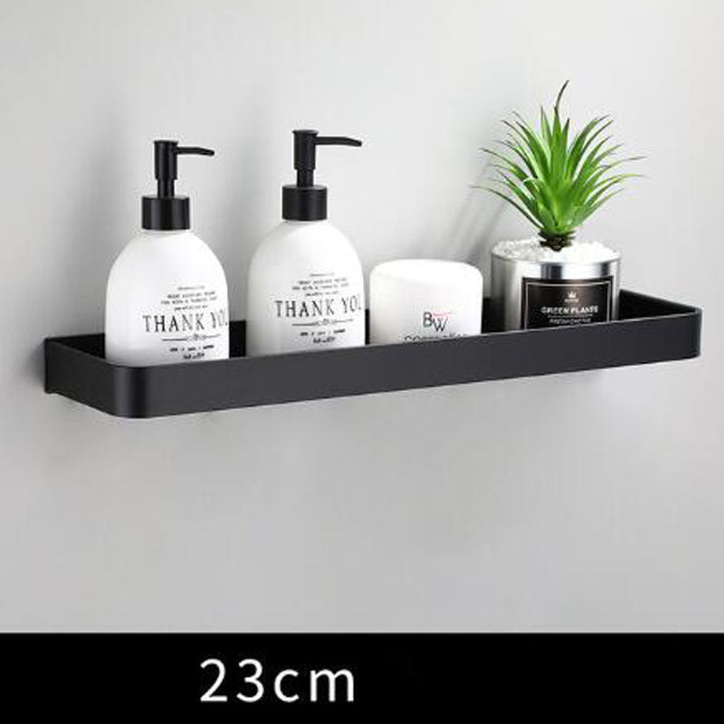 AluSpace - Black Space Aluminum Wall Shelf 0
