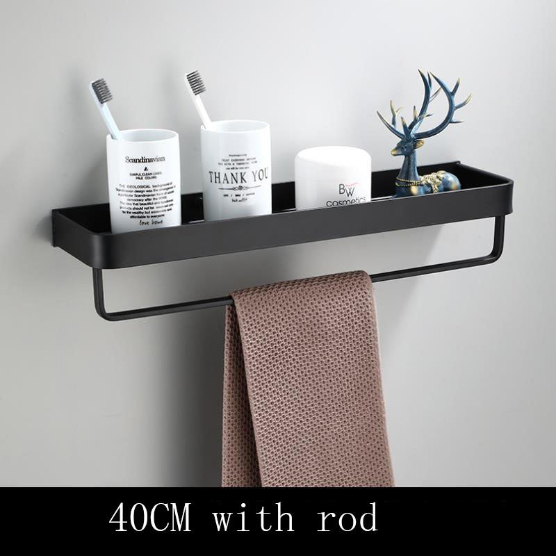 AluSpace - Black Space Aluminum Wall Shelf 8