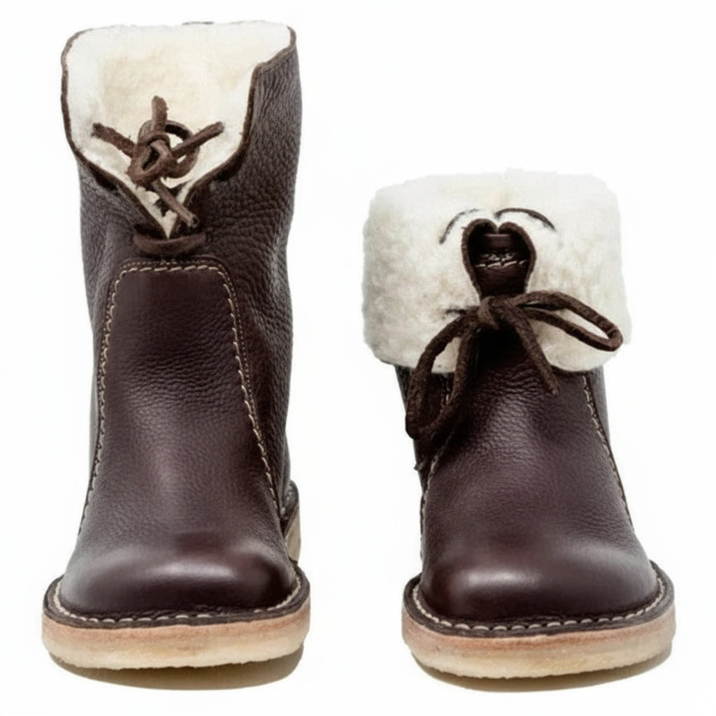 AquaStride | Cozy Elegant Waterproof Wool Lined Boots 1