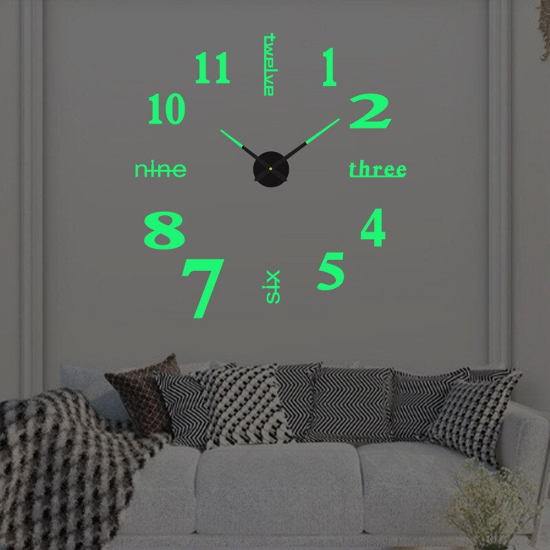 ArtisticTick - Statement Wall Clock 11