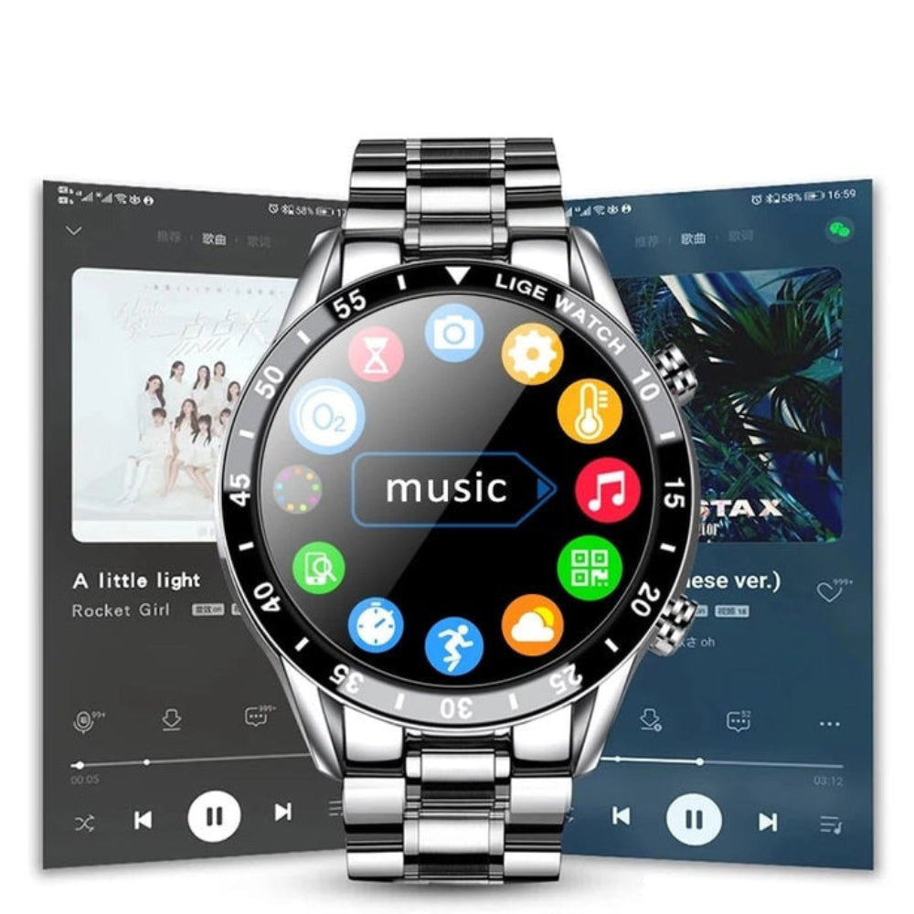 AureaSteel | 4G Smartwatch with AMOLED Display and Multi-Function GPS Features 3