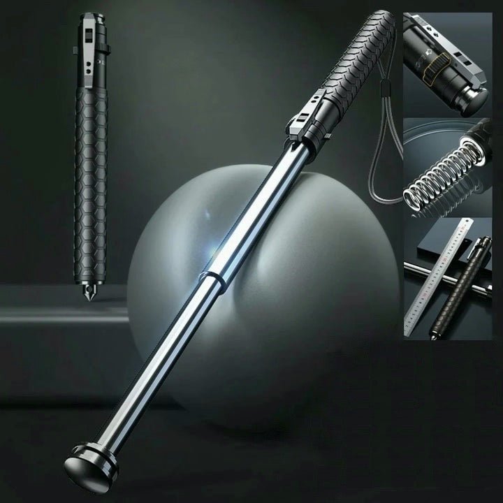 Automatic Self-Defense Walking Stick with Fast-Deploy Mechanism – Ergonomic Anti-Slip Handle 3