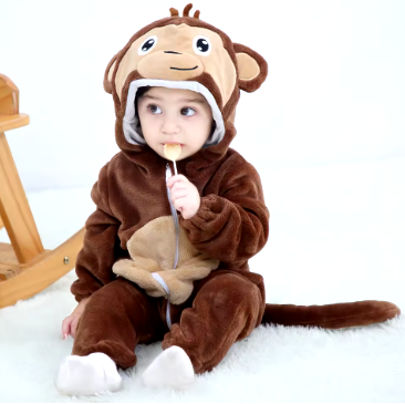 CozyCubs | Flannel Baby Onesie – Adorable Dress-Up Outfit 19