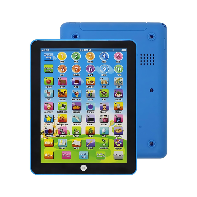 Educational Interactive Kids Tablet Toy for Children Aged 3-6 Years - Made from Durable ABS Plastic 0