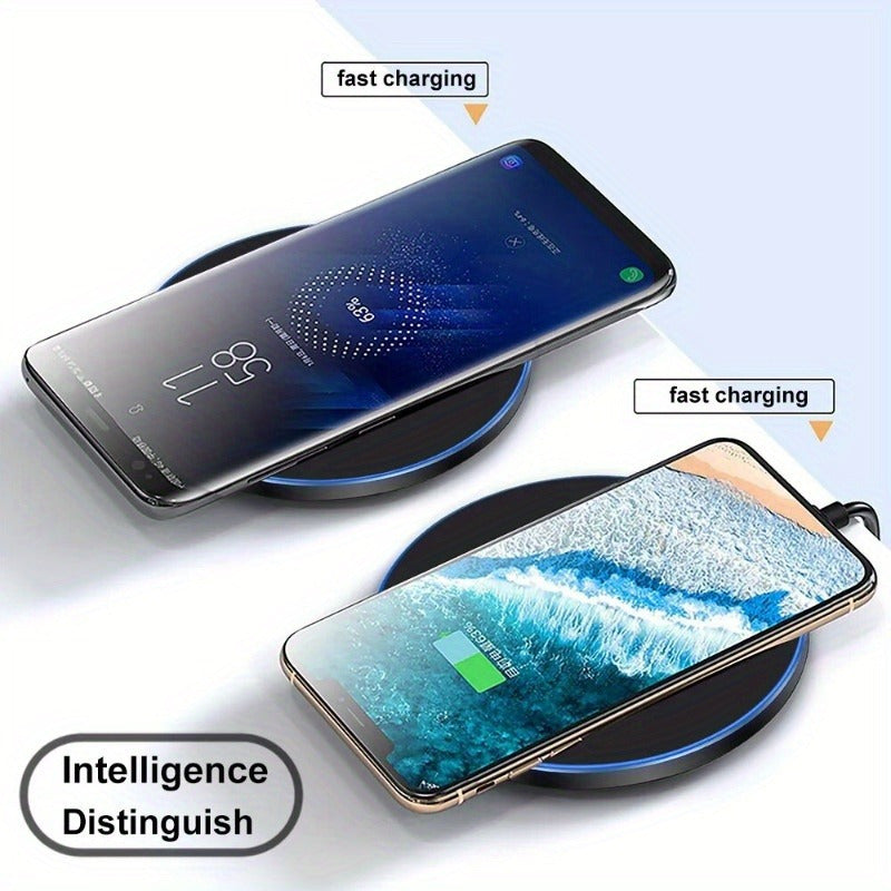 Fast Wireless Charger – 15W Induction Charging Pad for iPhone and Android Devices, Sleek Design, Cable-Free Convenience 3