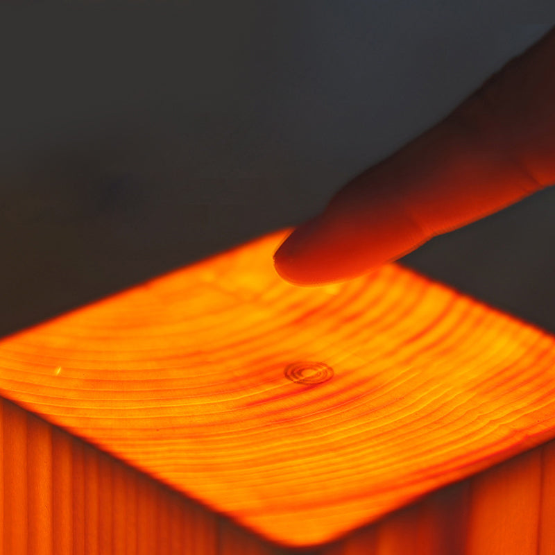 GloedHout | Touch-Control LED Table Lamp with Sleek Modern Minimalist Design 2