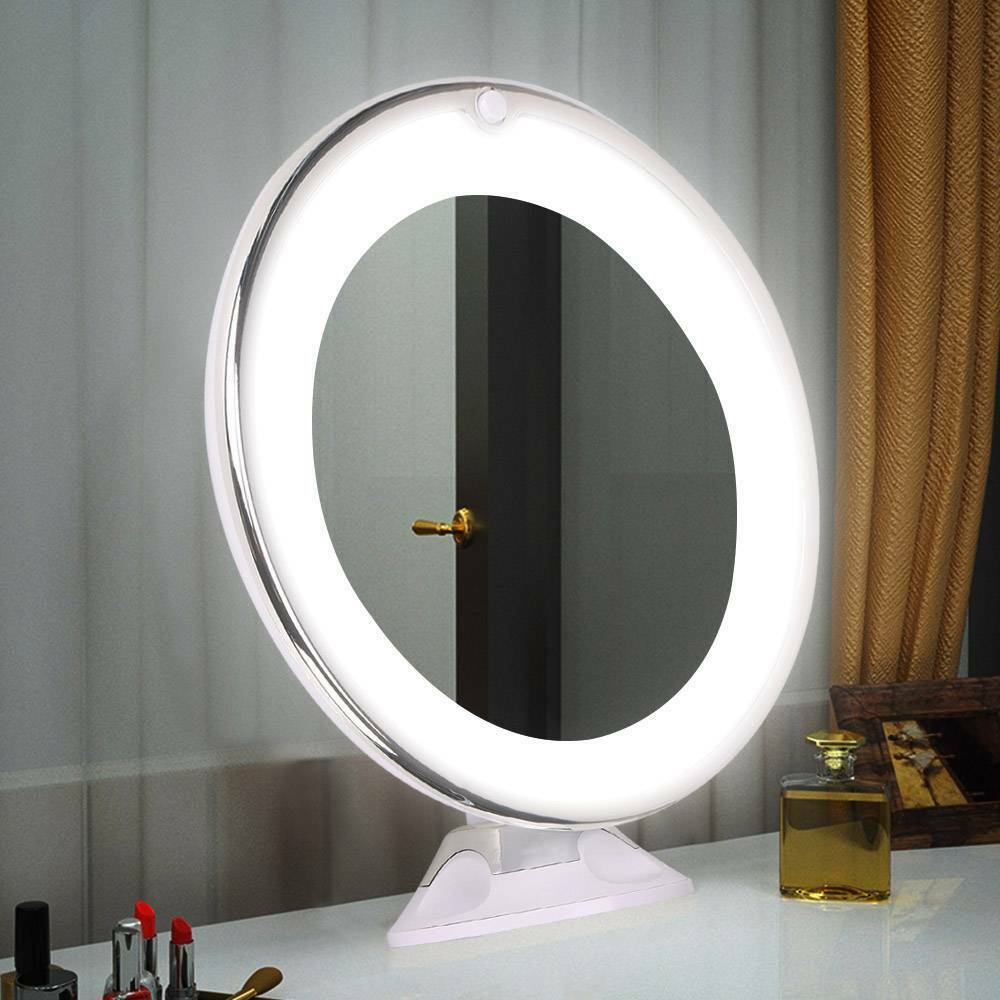 GlowMagnify – 10x LED Makeup Mirror with 360° Rotation & Natural Daylight Lighting 2