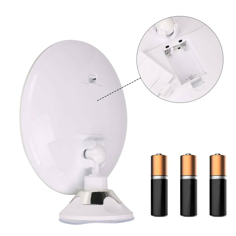 GlowMagnify – 10x LED Makeup Mirror with 360° Rotation & Natural Daylight Lighting 5