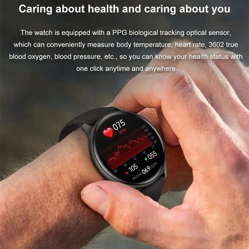 High quality ECG | EKG blood sugar blood pressure health sports watch 6