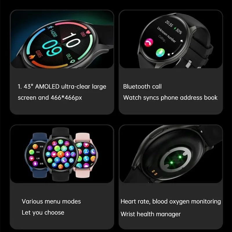 High quality ECG | EKG blood sugar blood pressure health sports watch 7