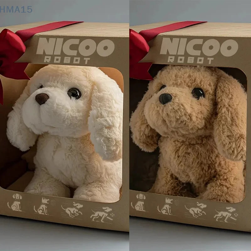 Interactive Robotic Puppy Toy with Barking and Walking Features – Realistic AI Pet Dog for Kids 2