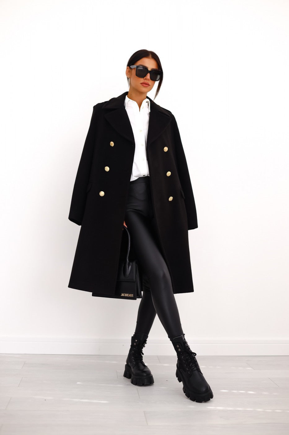 Loretta | Women's Winter Wool Coat – Chic Double-Breasted Trench Design 5