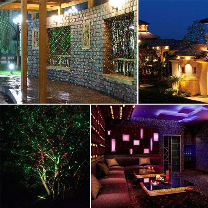 Luminara | Vibrant Weather-Resistant Outdoor Laser Projector 4