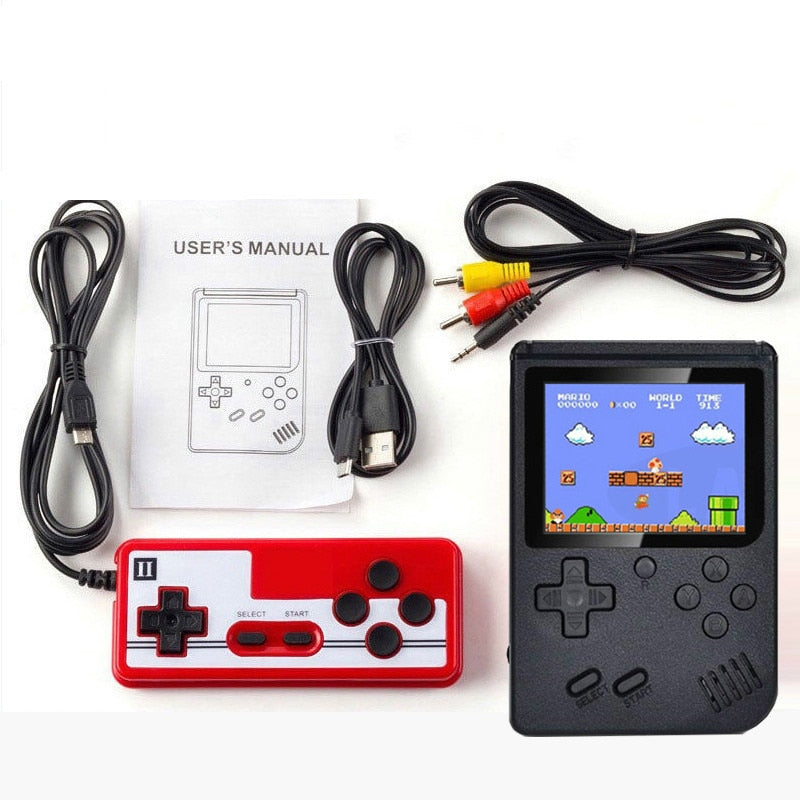 Mini Retro Gaming Console – Handheld Portable Game Player with 400 Built-in Classic Games for Travel 10