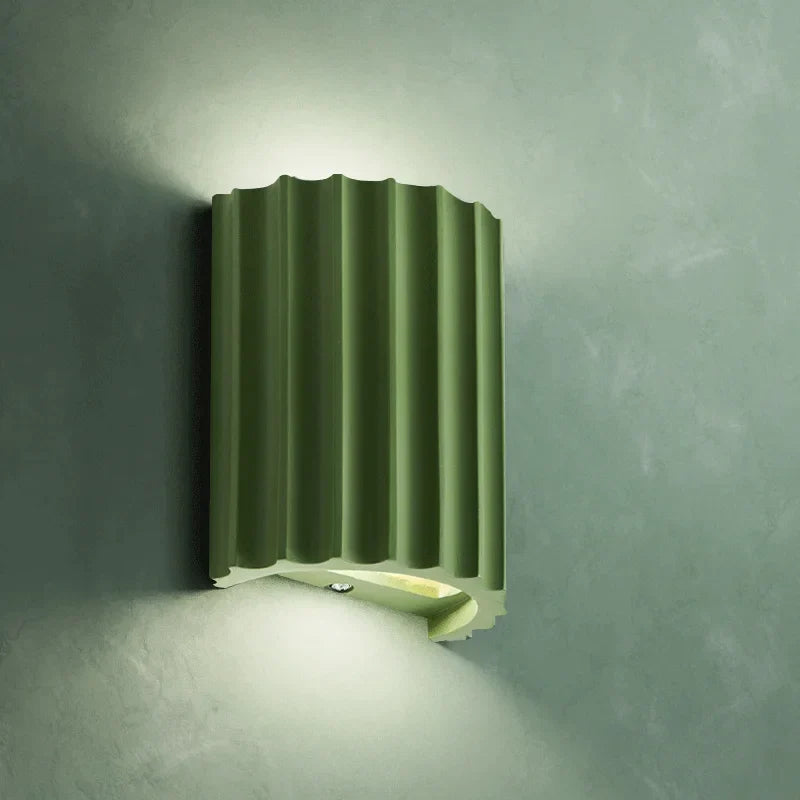 Modern Wall Sconce Light Artistic Resin LED Fixture for Living Room Bedroom 3