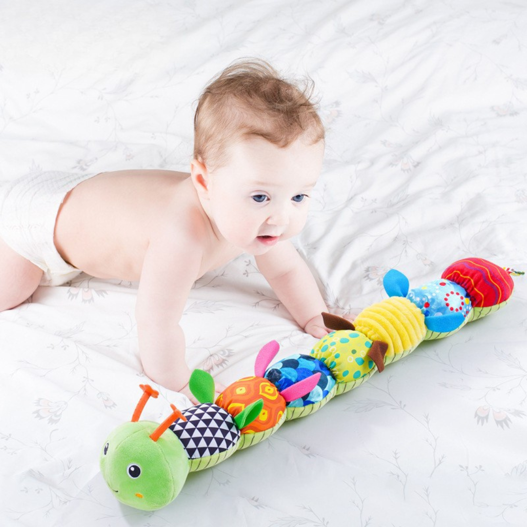 Musical Baby Caterpillar Toy - Interactive Plush for Sensory Development and Motor Skills 5