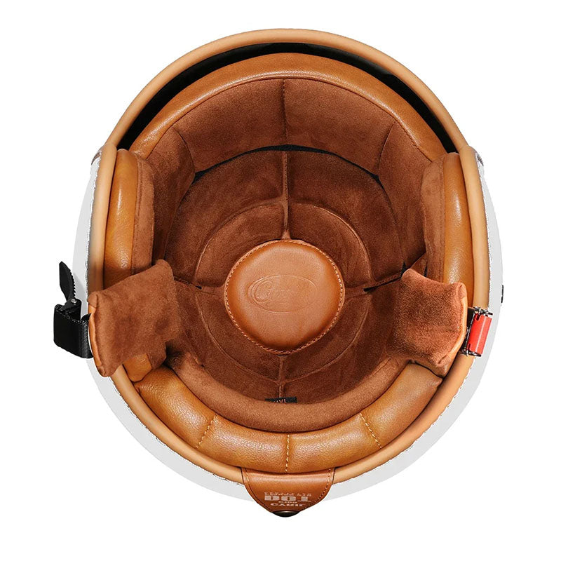 Open Face Helmet Retro Lightweight ABS with EPS Foam 2