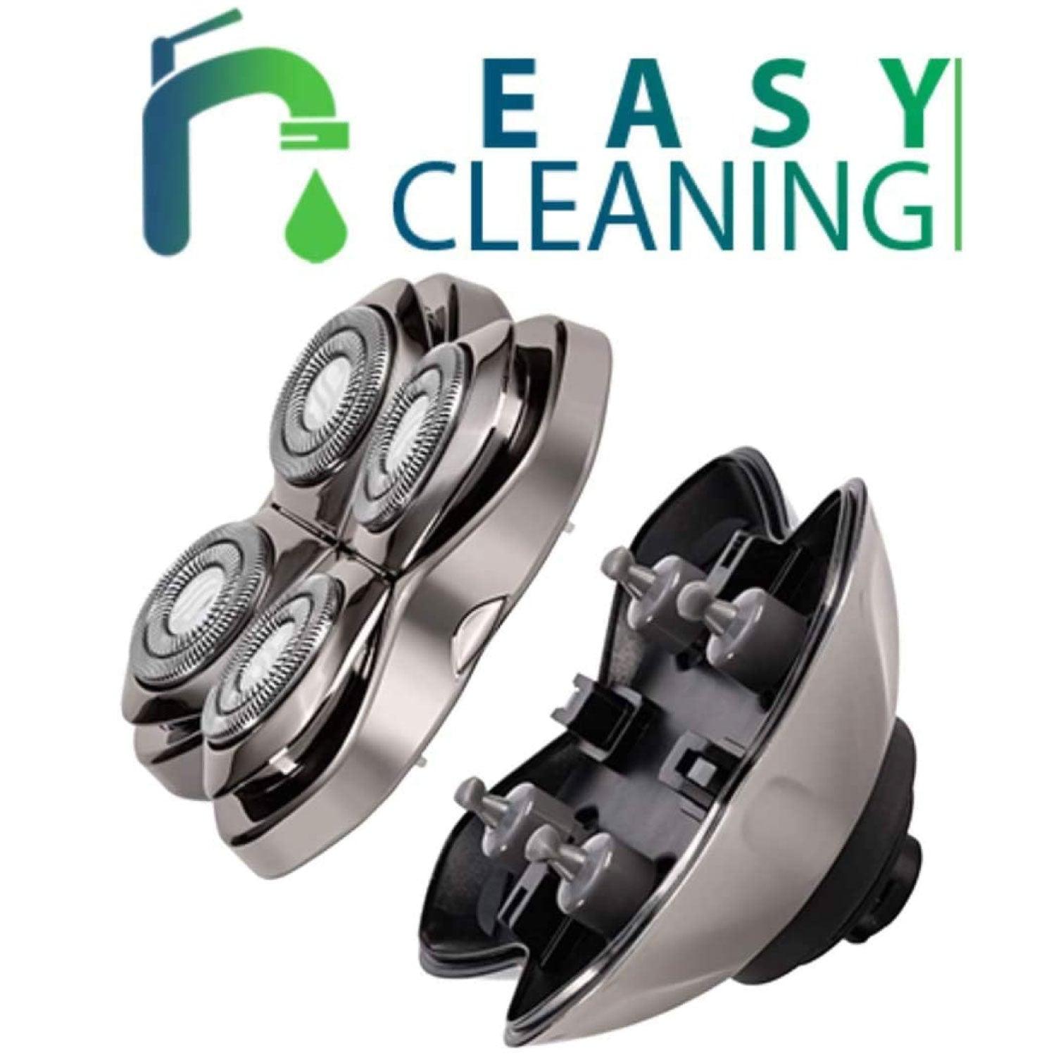 PitbullEdge Razor | Skull Shaver PRO Head & Face Shaver with Ergonomic Palm Grip 6