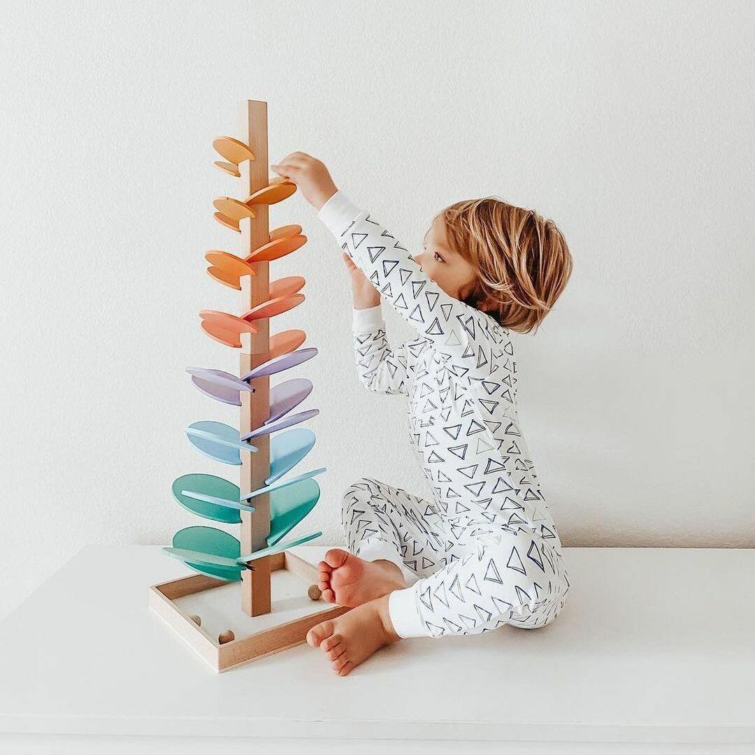 Rainbow Sound Tower for Sensory Play and Interaction 3