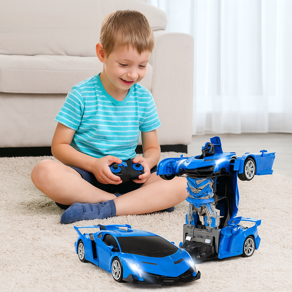 RoboDrive | Dynamic Transforming Remote Control Car with LED Sounds 6
