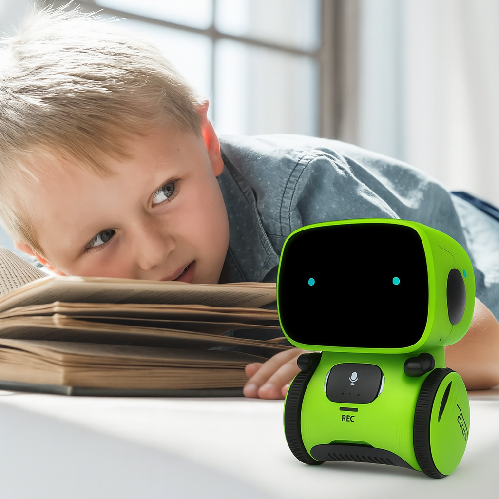 Smart Talking Robot Toy – Interactive Learning Robot with Speech, Music, and Fun Activities for Children 4