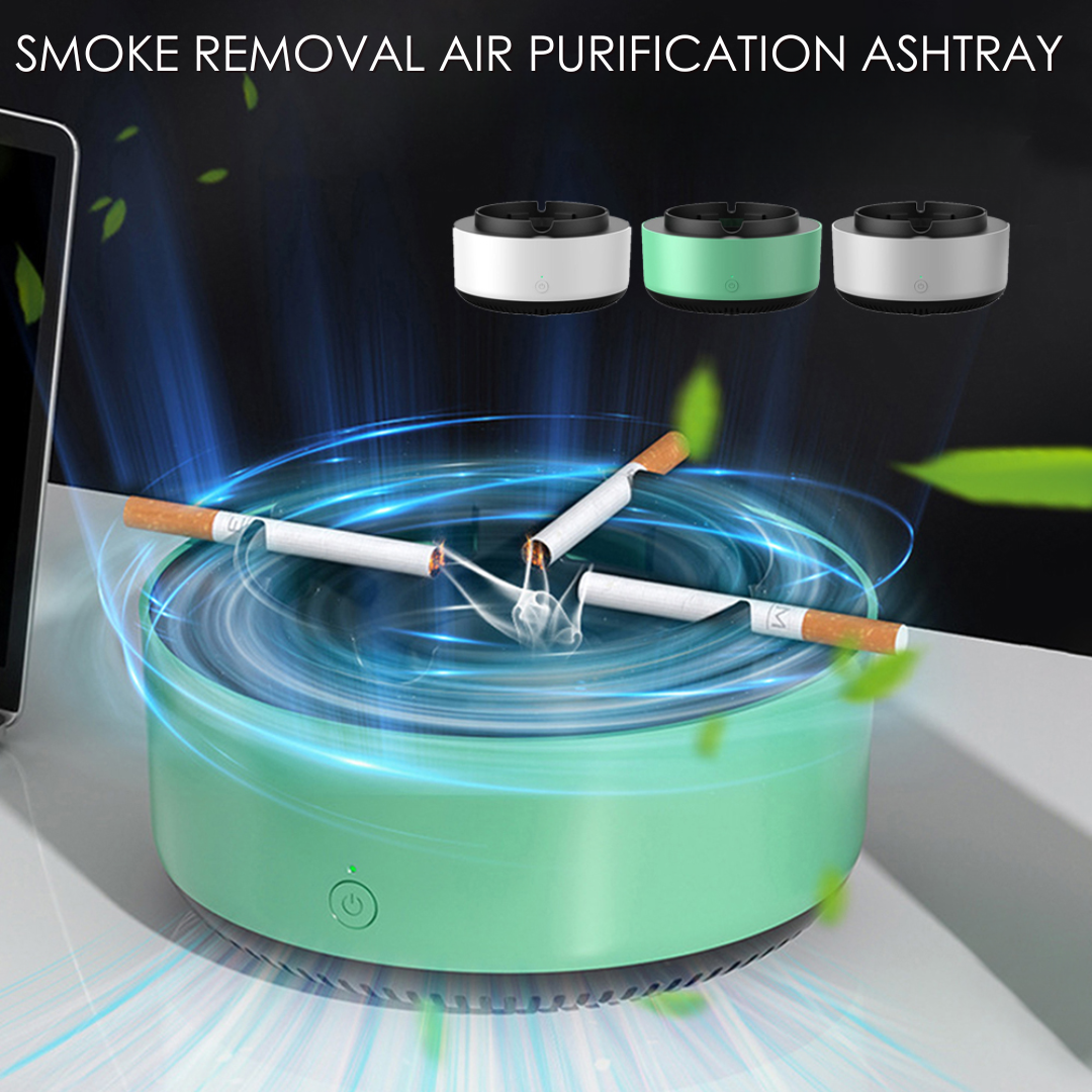 Smoke Removal Air Purifier Ashtray with Advanced Filtration System – Stylish Indoor Odor Eliminator for Clean Air 2