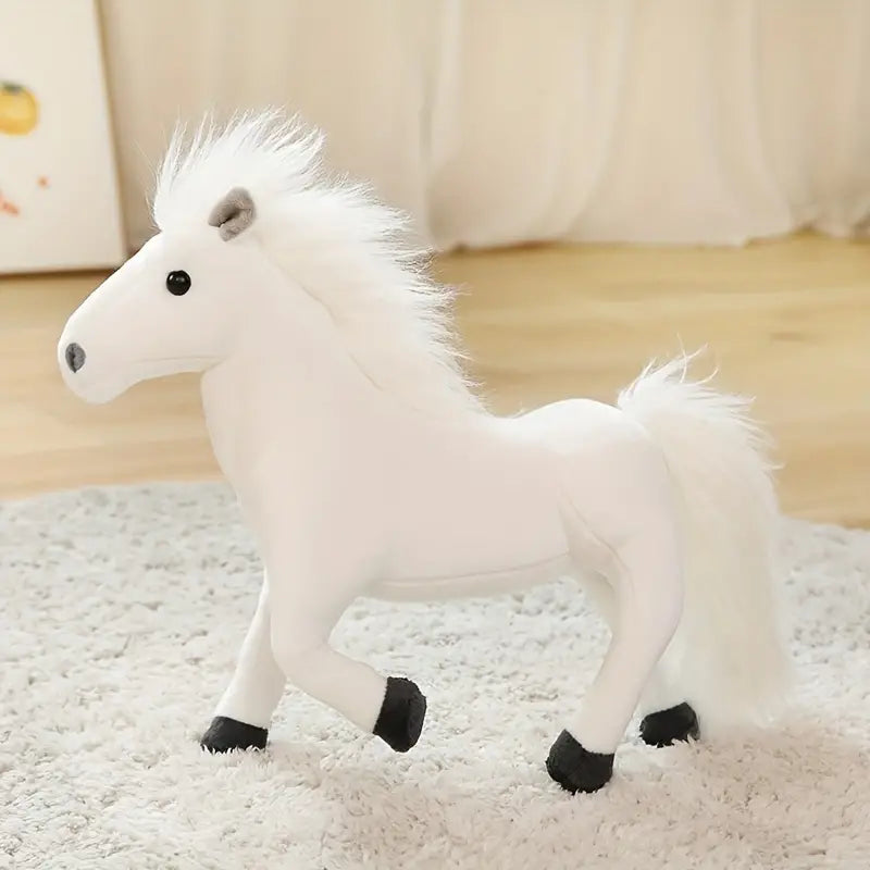 StableBuddy | Soft Plush Horse Toy for Kids 0