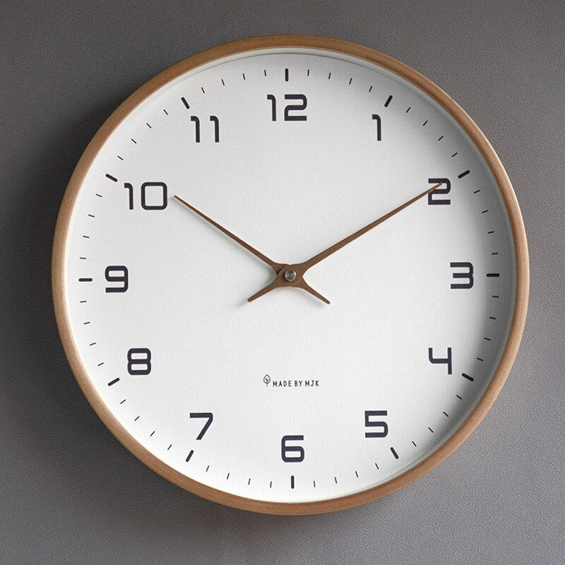 TimberTime - Scandinavian Wooden Clock 0