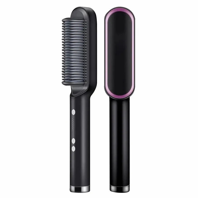 WavePro - 2-in-1 Straightening & Curling Brush 0