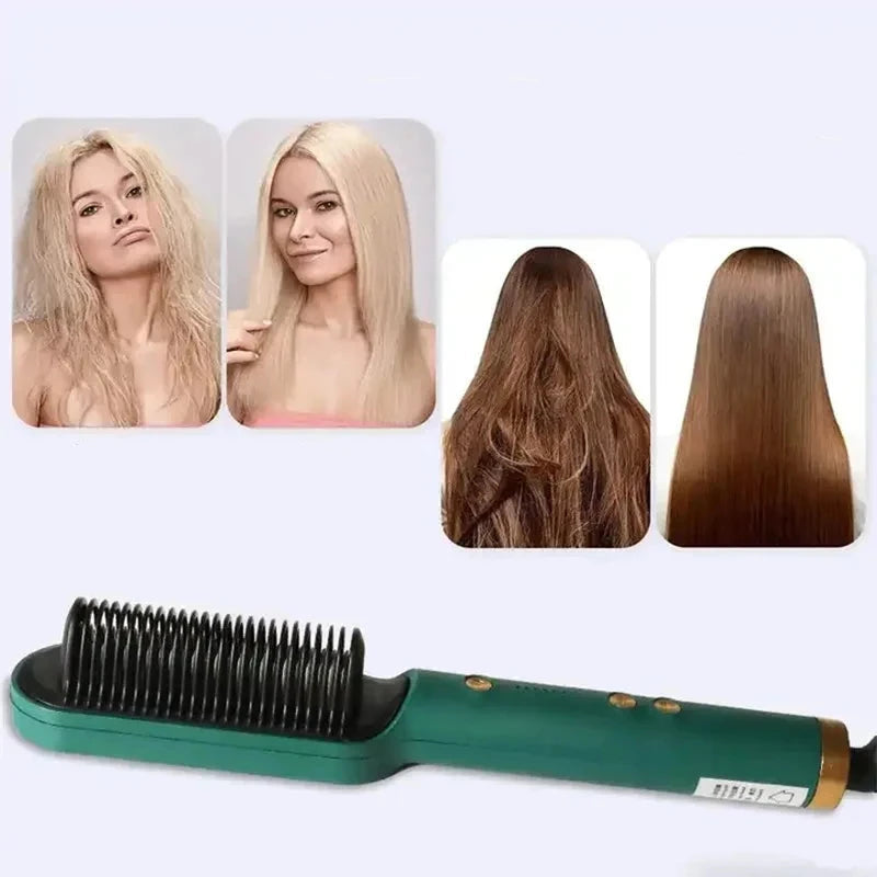 WavePro - 2-in-1 Straightening & Curling Brush 2