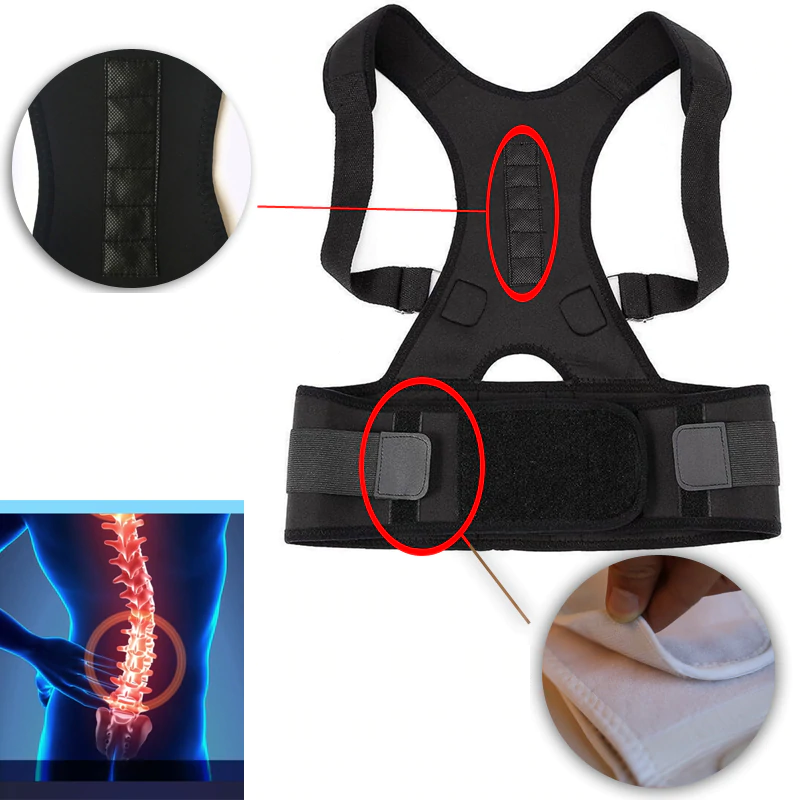 AlignPro | Magnetic Back Brace | Supports a Straight Posture 2
