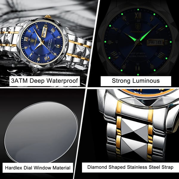 AquaTime | Waterproof Luminous Men’s Watch for Outdoor & Sports Use 5