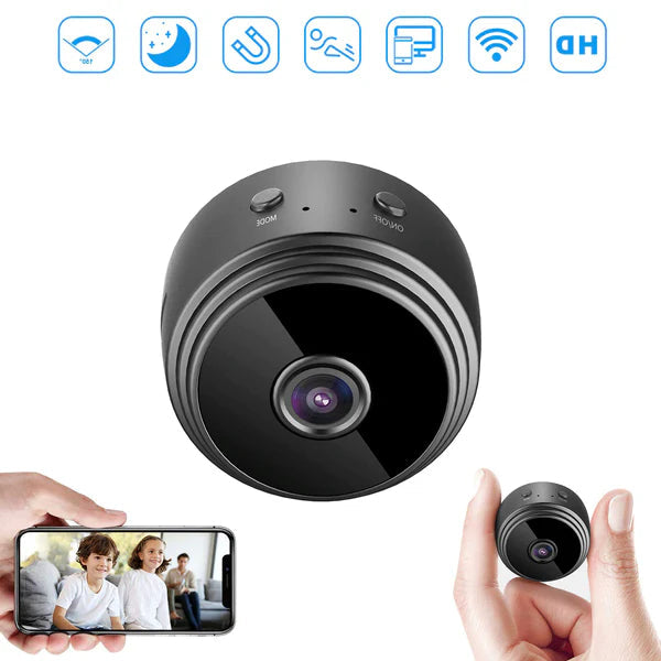 Compact 1080P WiFi Security Cam with Night Vision 2