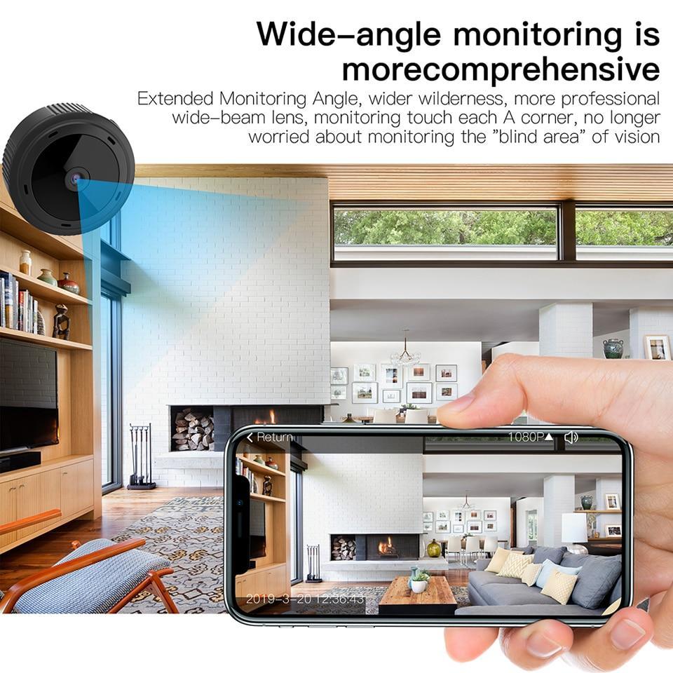 Compact 1080P WiFi Security Cam with Night Vision 4
