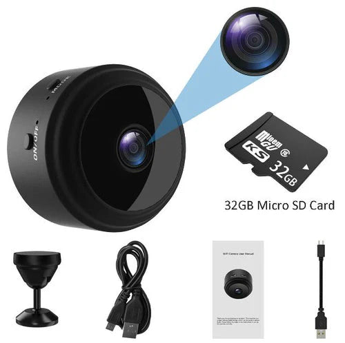 Compact 1080P WiFi Security Cam with Night Vision 5