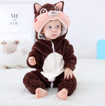 CozyCubs | Flannel Baby Onesie – Adorable Dress-Up Outfit 21