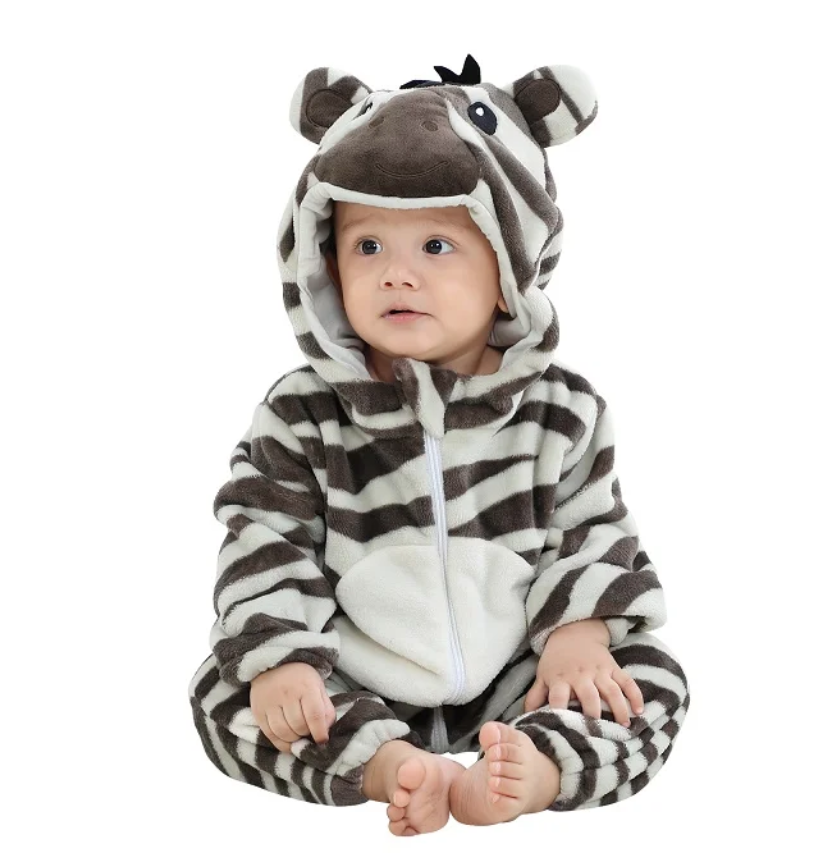 CozyCubs | Flannel Baby Onesie – Adorable Dress-Up Outfit 3