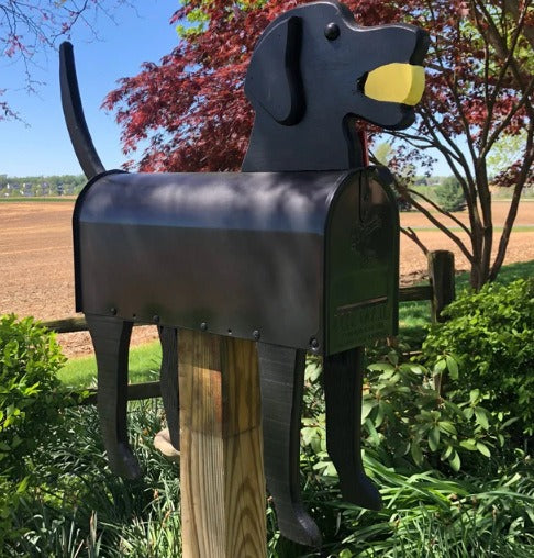 CritterPost – Handcrafted Animal Mailbox in Rustproof Metal for Outdoor Use 5
