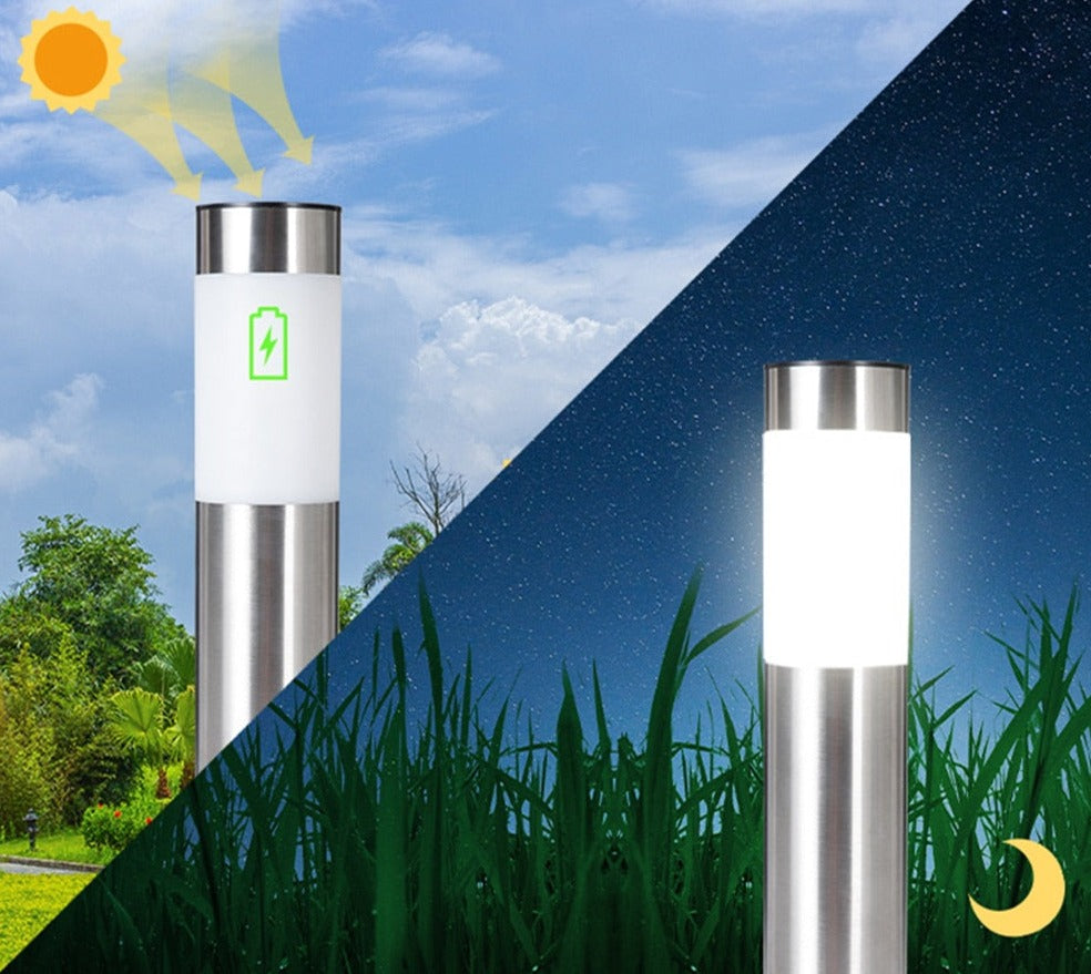 EcoTrack - Solar-Powered Pathway Light 2