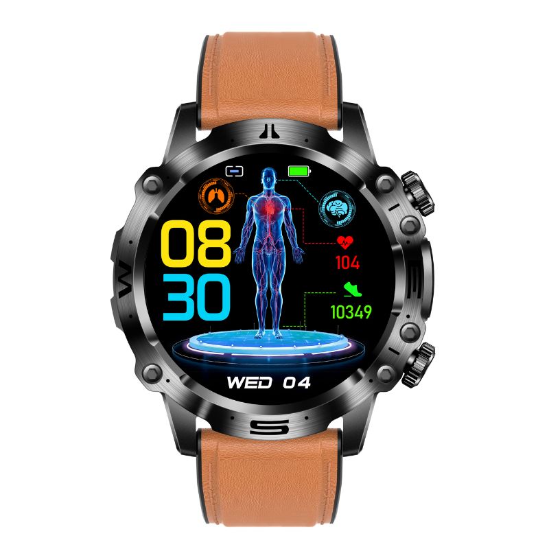 High quality ECG | EKG blood sugar blood pressure health sports watch 8