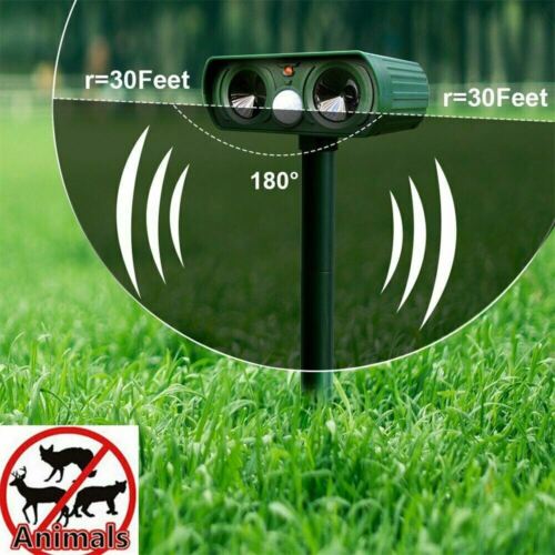 Infrared Solar Powered Animal Pest Repeller 4