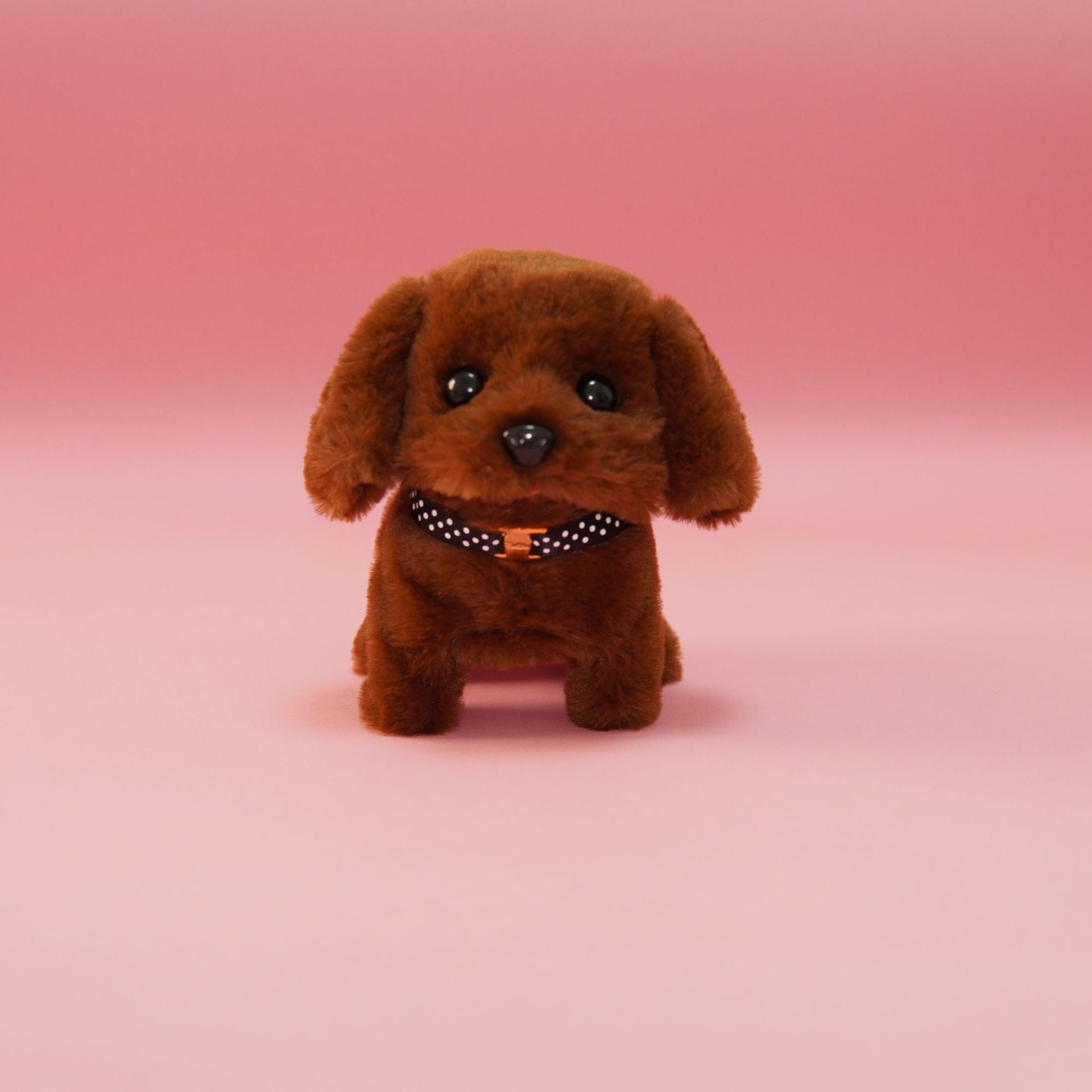 Interactive Puppy Toy - Voice and Touch Responsive with Realistic Movements, Soft Synthetic Leather, Low-Noise 4