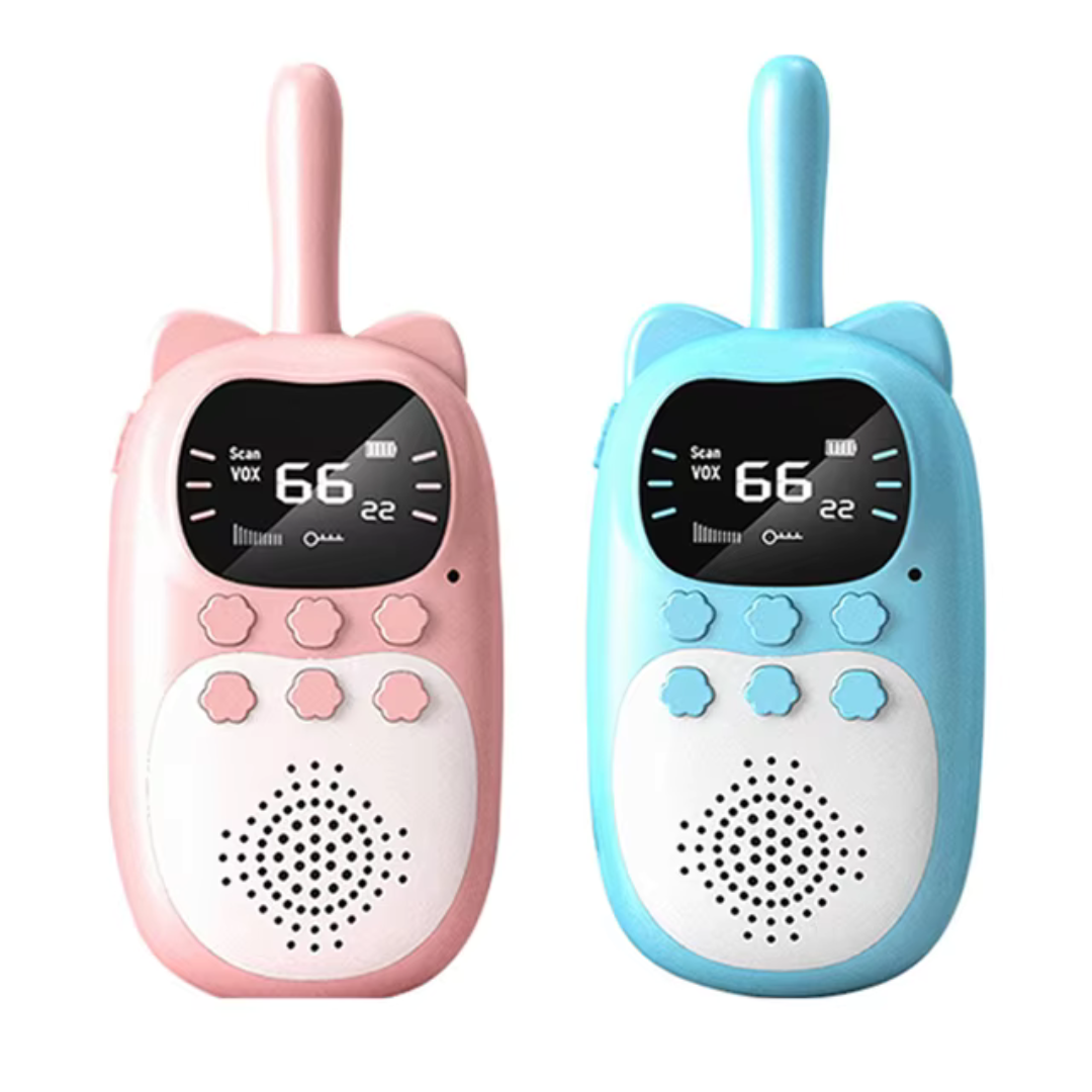 Kids Rechargeable Walkie Talkies – Long Range 3 km, Durable Design with Bright Colors 2