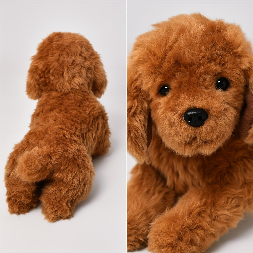 Kids' Plush Dog Toy Realistic Teddy Bear Soft Polyester 40cm 3