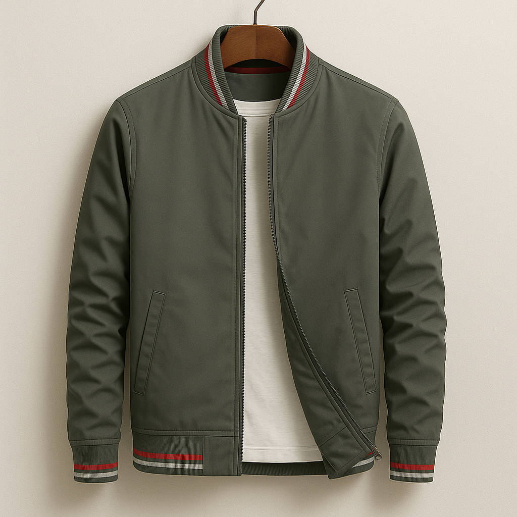 Lennox | Sleek Lightweight Men's Bomber Jacket for Modern Style 3