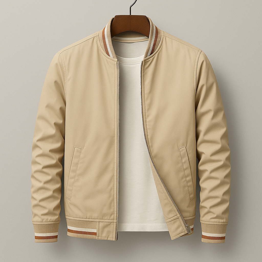 Lennox | Sleek Lightweight Men's Bomber Jacket for Modern Style 5