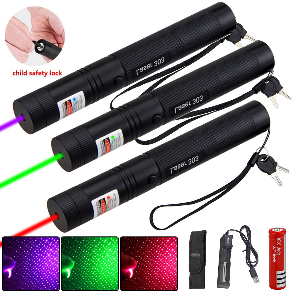 Long-Range Rechargeable Laser Pointer for Outdoor Use 8