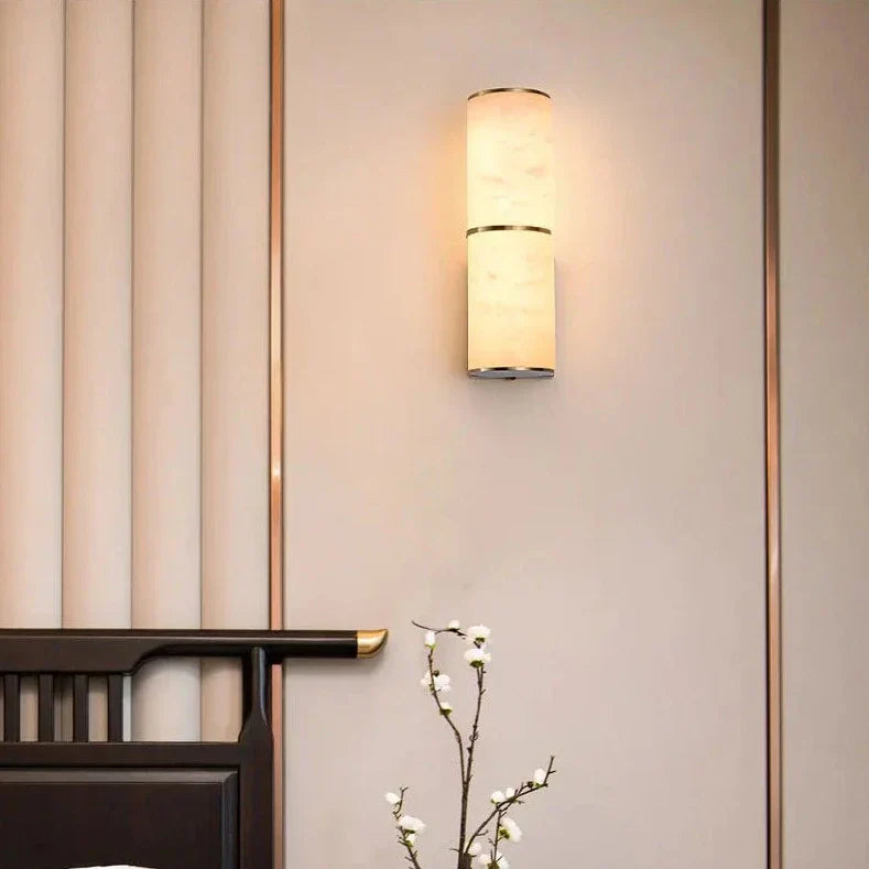 LuxMarble - Refined Stone Wall Light 3