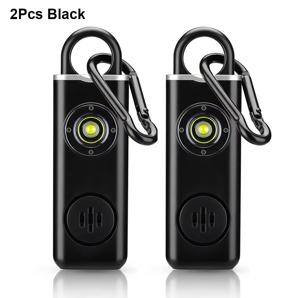 Personal Alarm for Elderly with 130dB Siren and LED Light – Rechargeable Safety Alarm for Women and Children 3